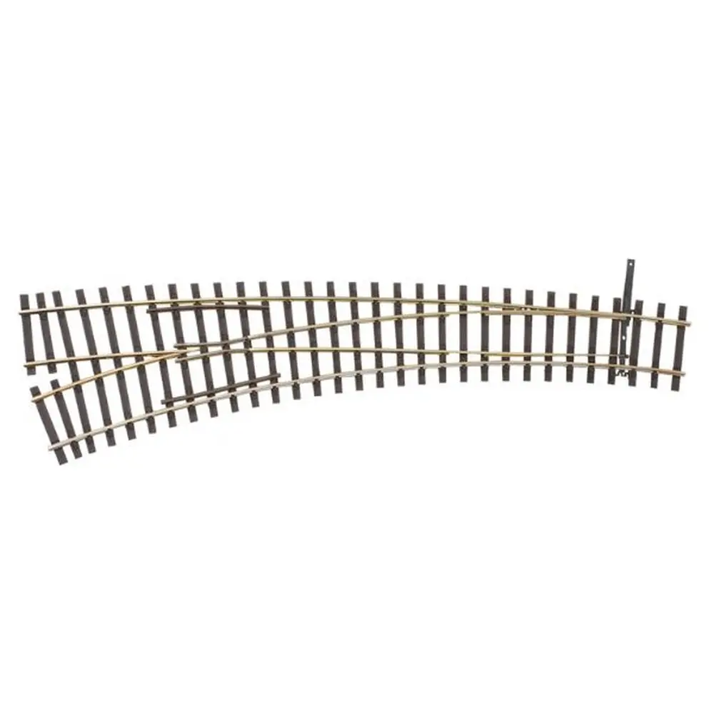 Aiguillage courbe à gauche 15°/30° - TIllig Bahn 85364 - HO