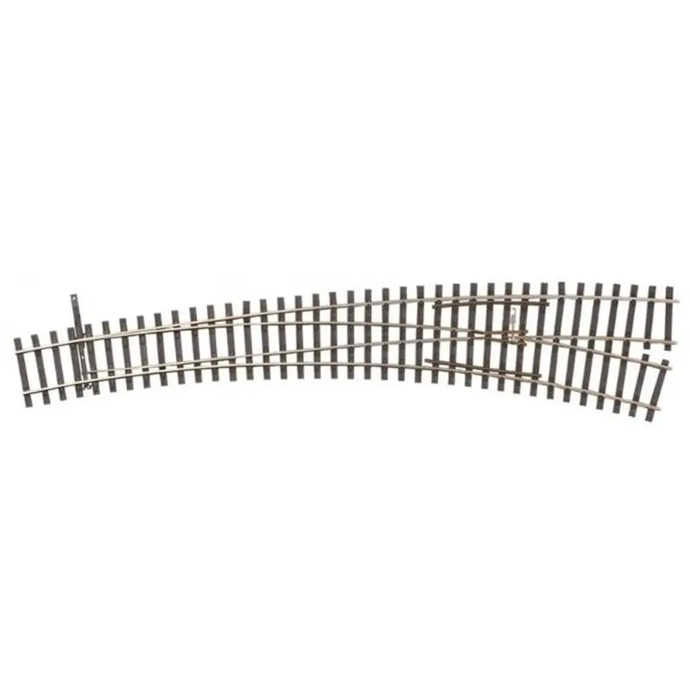 Aiguillage courbe à droite 20.7°/32.7° - Tillig Bahn 85313