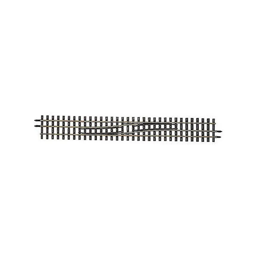 Aiguillage droit HO-HOe droite vers gauche 228mm