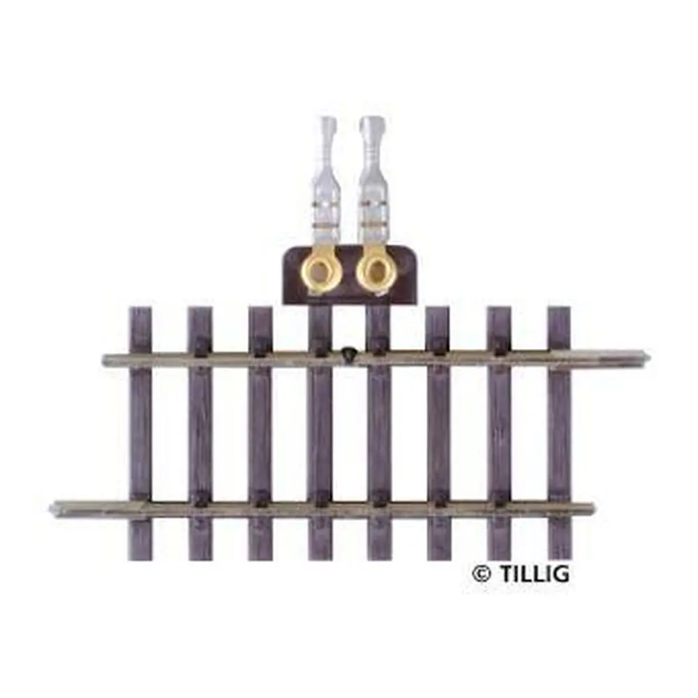 Rail de raccordement 57 mm code 83 - Tiilig Bahn 82150 - HO 1/87