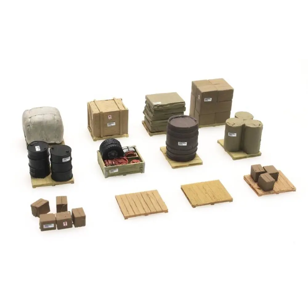 Des palettes avec cargaison - ARTITEC 387.261 - HO 1/87