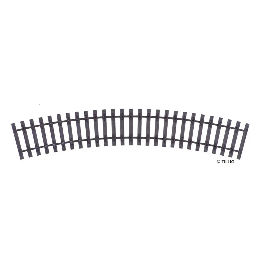 Kit Track Elite rail courbe R543 / 30° - Tillig bahn 85045 - HO 1/87