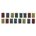 Lot de fûts de pétrole -  ARTITEC 387.291 - HO 1/87