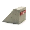 Un arrêt tampon en béton - ARTITEC 387.295 - HO : 1/87