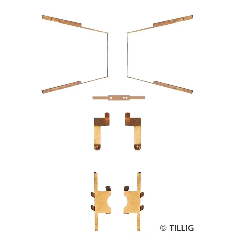 Kit de contact pour éclairage intérieur - Tillig Bahn 76914 - HO 1/87