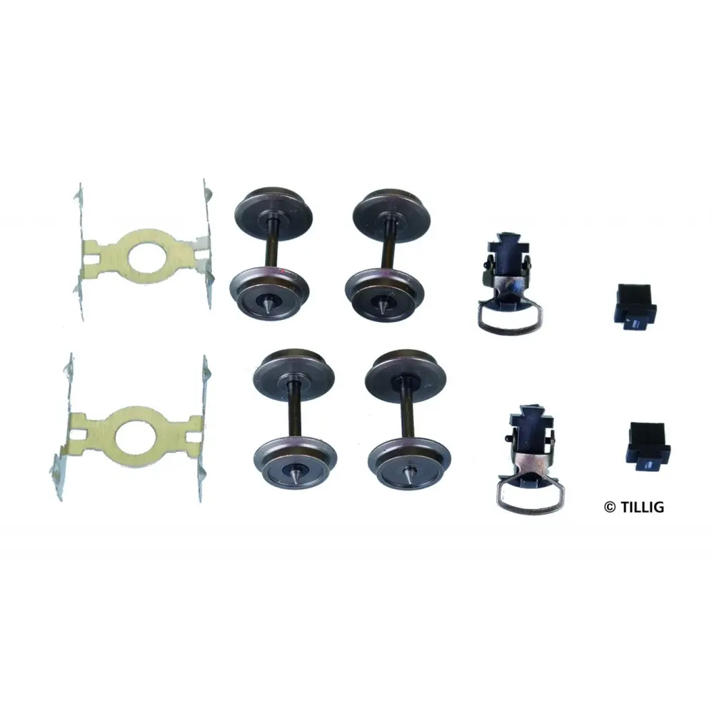 Kit de conversion H0m pour voitures souvenirs - Tillig Bahn 08892 - HOm