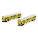 Coffret wagons couverts - Trains160 16017 - N 1/160 - SNCF