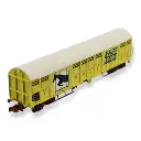 Wagon couvert Gakkss 11-6 - TRAINS160 16018 - N : 1/160 - SNCF - EP. IV