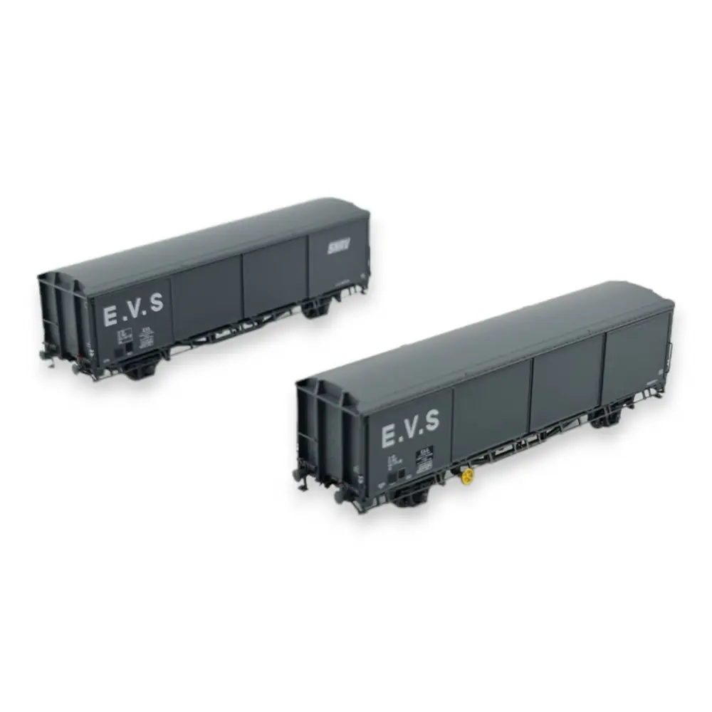 Coffret wagons couverts - Trains160 16030 - N 1/160 - SNCF