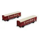 Set wagons de marchandises Trains160 16036 - N 1/160 - SNCF