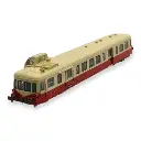 Autorail X 3864 Diesel "Nantes" DCC SON - TRAINS160 16064S - N : 1/160 - SNCF - EP. III