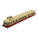 Autorail Diesel X 3864 Dépôt de Nante - TRAINS160 16064 - N 1/160 - SNCF - EP III