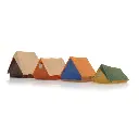 Quatre tentes - différentes couleurs/formes - Artitec 387.567 - HO 1/87