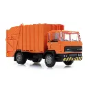 Camion poubelle DAF orange - ARTITEC 487.052.13 - HO : 1/87