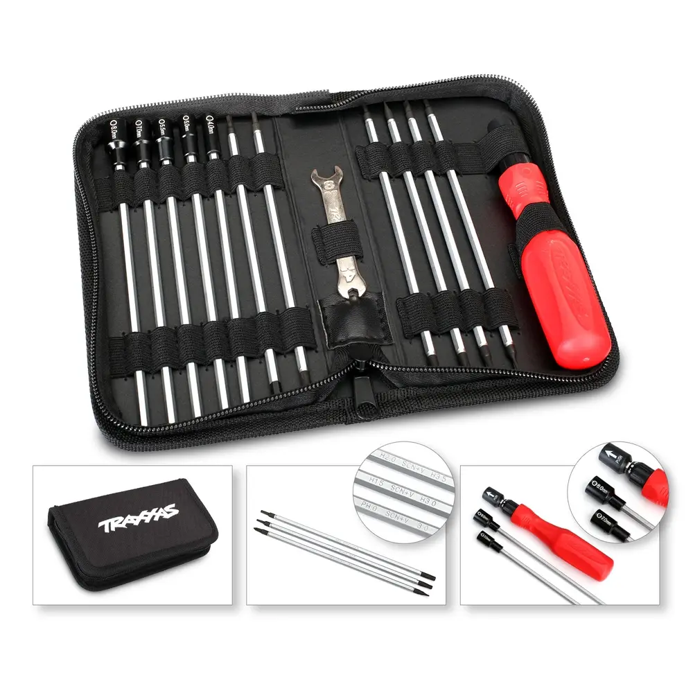 Set d'outils avec housse - Traxxas 3415