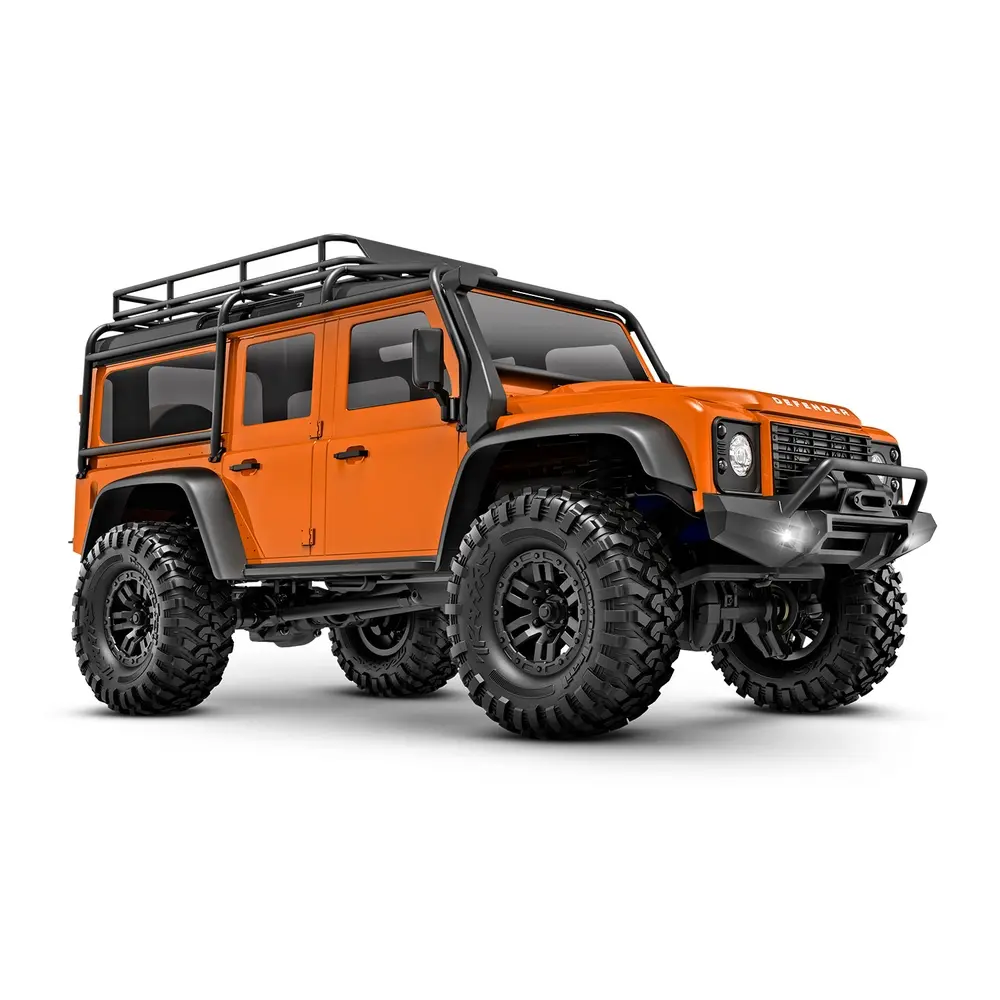 Crawler - TRX-4M Land Rover Defender Orange RTR - Traxxas 97054-1-ORNG - 1/18