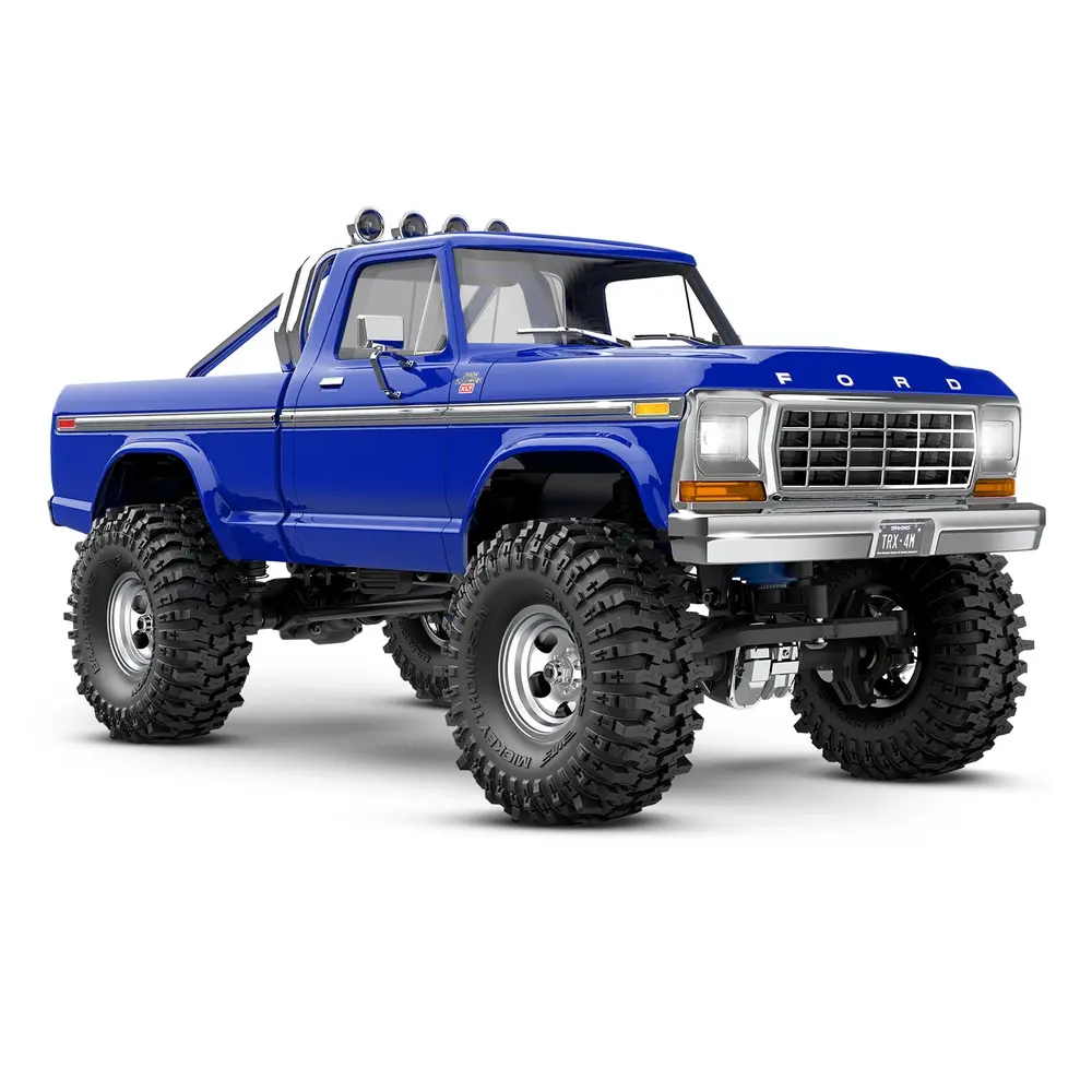 Crawler - TRX-4M Ford F-150 Ranger XLT bleu 100% RTR - Traxxas 97044-1-BLUE - 1/18