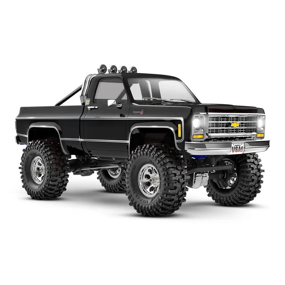 Crawler - TRX-4M Chevrolet Cheyenne High Trail RTR Noir - Traxxas 97067-1-BLK - 1/18