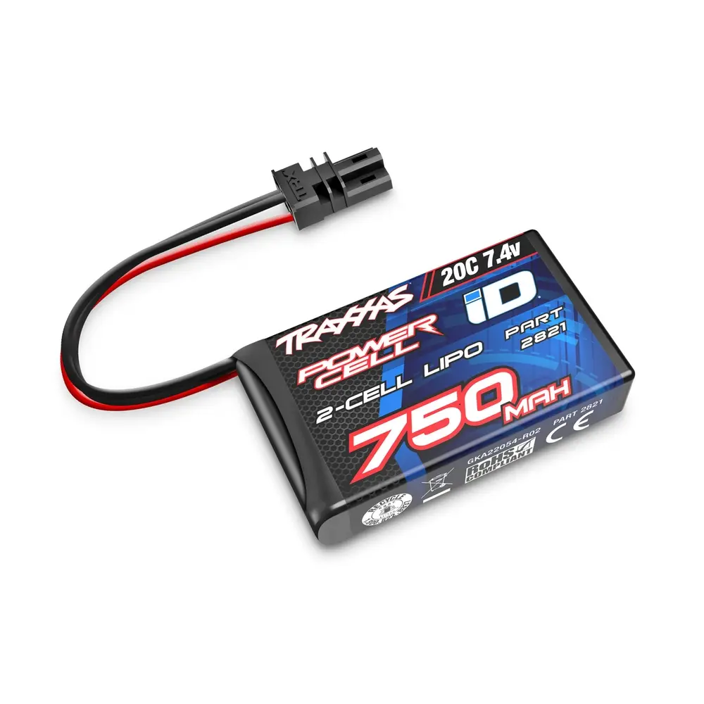 Batterie Lipo 2S 7,4V 750mAh - Traxxas 2821
