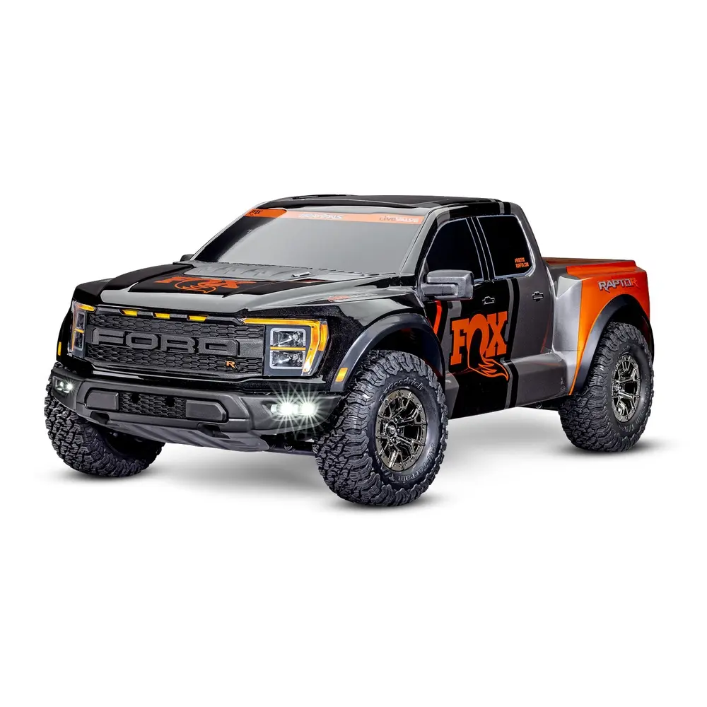 Off-Road Truck - Ford F-150 Raptor R 4x4 RTR FOX - Traxxas 101076-4-FOX - 1/10