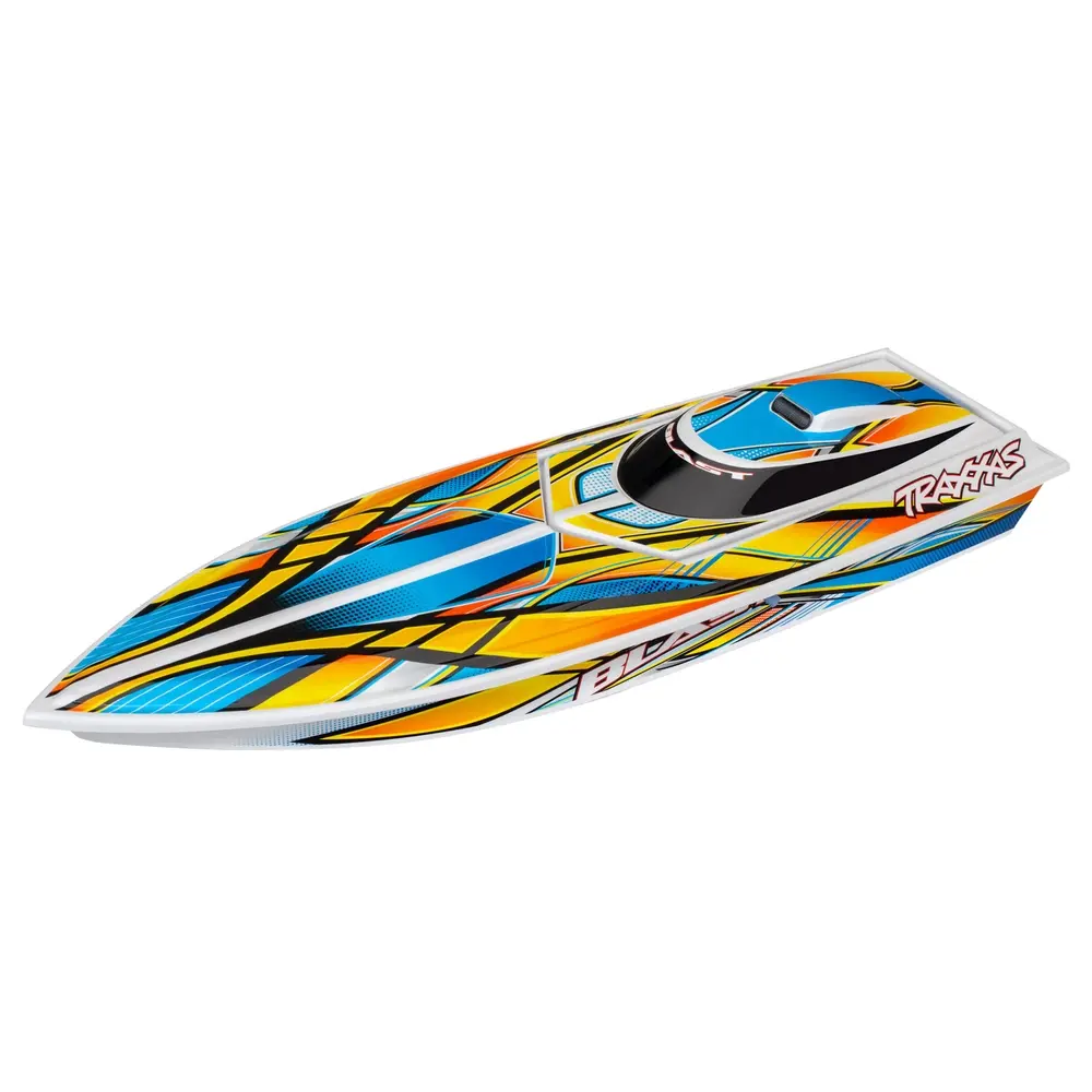 Blast RC Boat orange 100% RTR - Traxxas 38104-8-ORNG