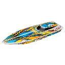 Blast RC Boat orange 100% RTR - Traxxas 38104-8-ORNG