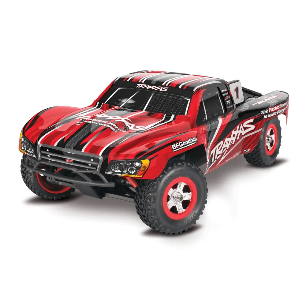 Short course Slash 4X4 - Traxxas 70054-8-RED - 1/16