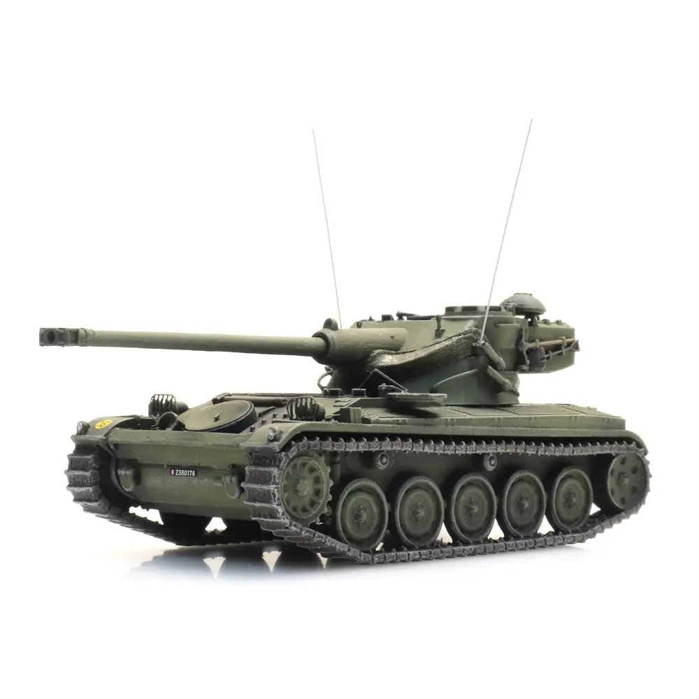 Chasseur de chars AMX 13 - ARTITEC 6870411 - Vert - HO : 1/87