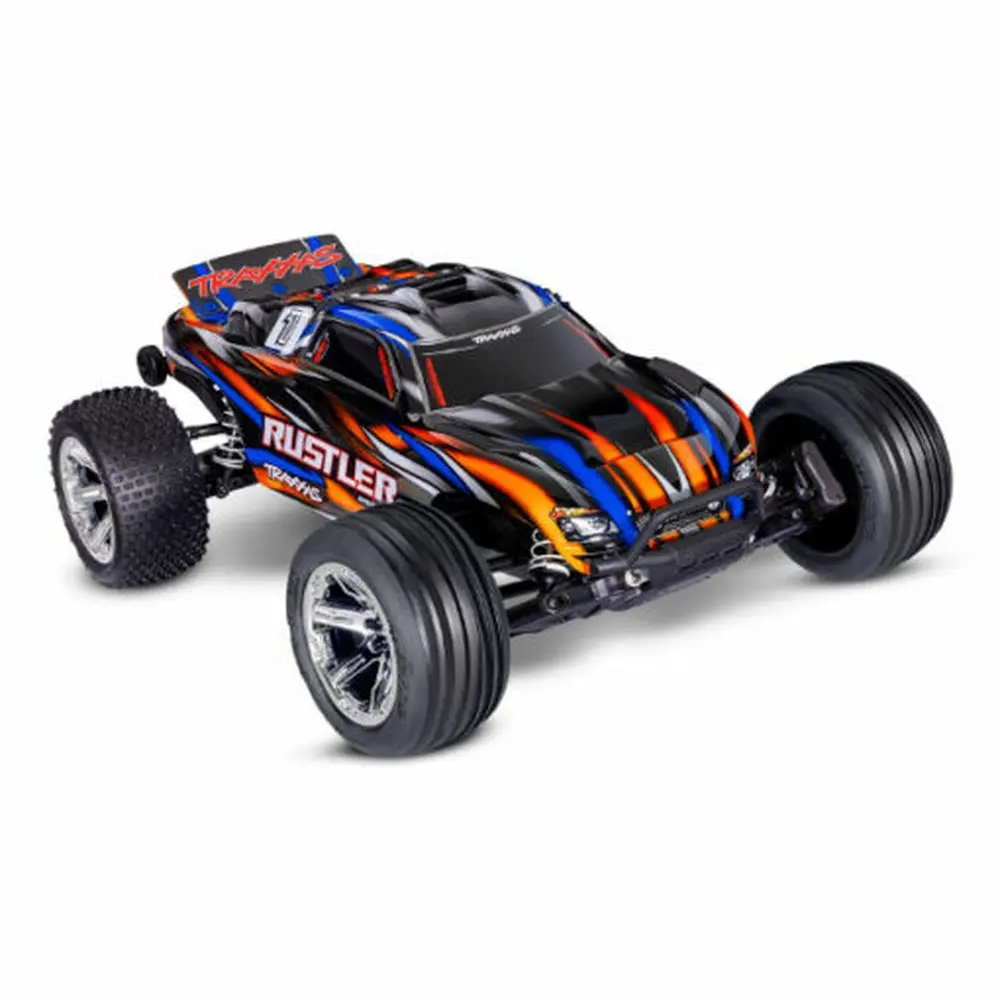 Rustler 4x2 BL-2s clipless - Traxxas 37354-4-ORNG - 1/10