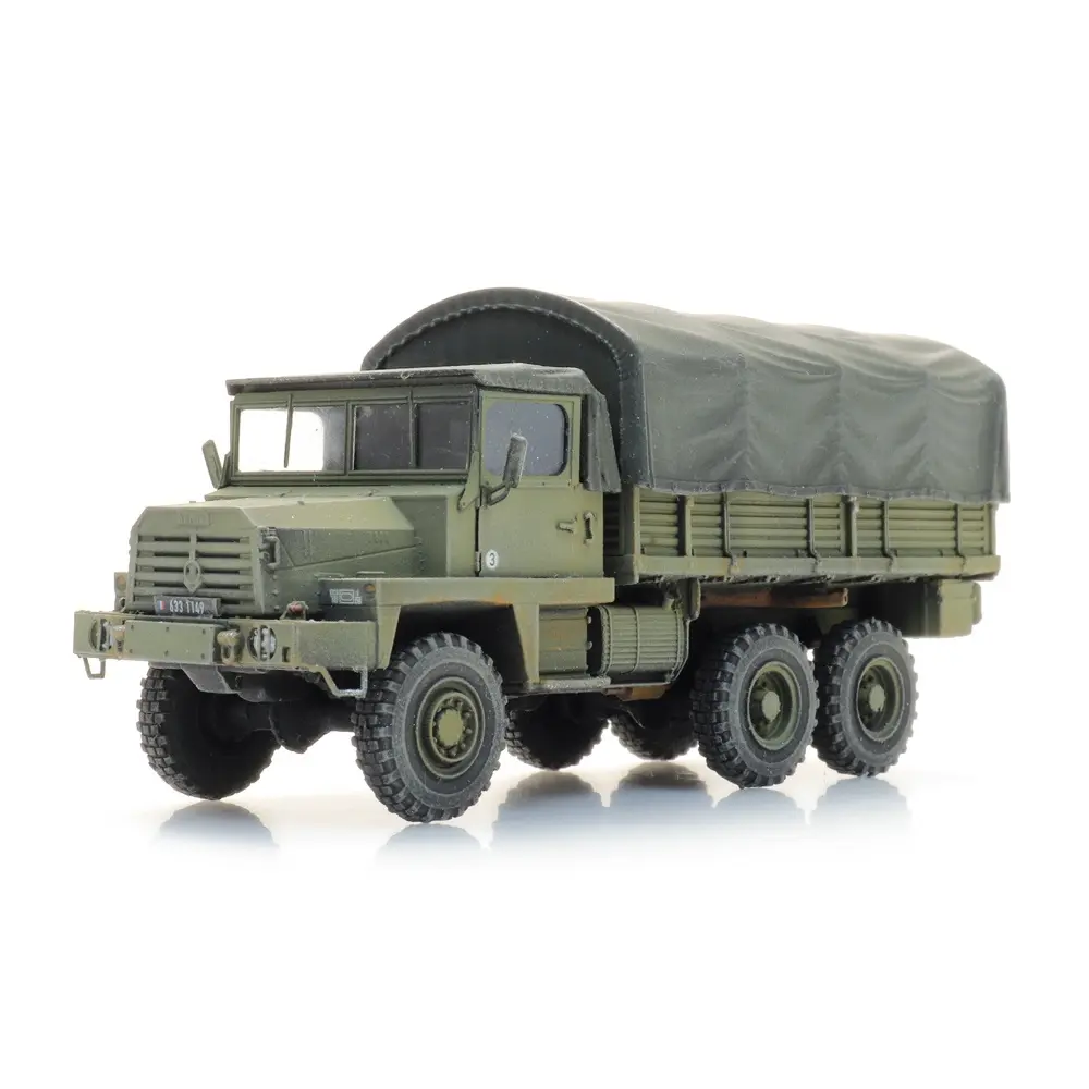 Véhicule français - Berliet GBC 8KT - ARTITEC 6870547 - Vert - HO : 1/87