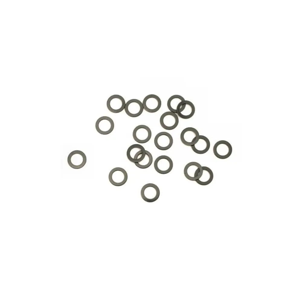 20 Rondelles de calage téflon 5 x 8 x 0,5mm - Traxxas 1985