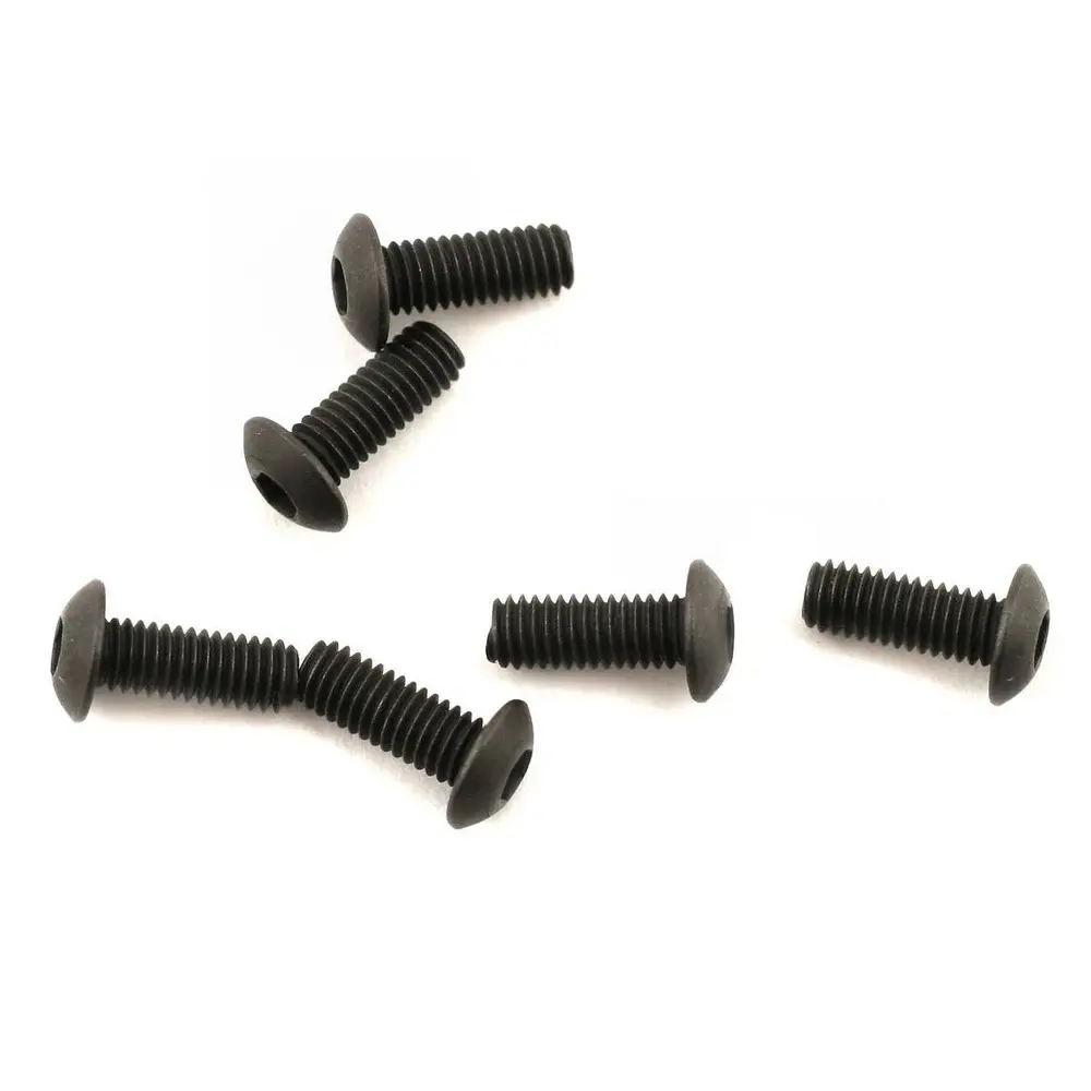 6 Vis BHC tête bombée 3x8mm - Traxxas 2576