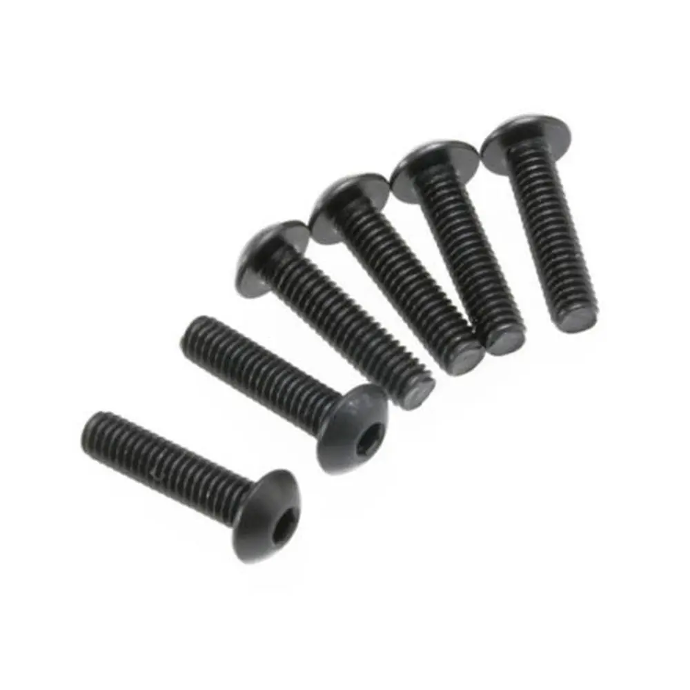 Lot de 6 Vis BTR (Tête Bombée) - Traxxas 3933 - Universelle