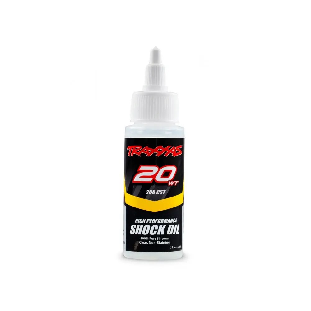 Huile silicone amortisseurs 20WT 200cst 60cc - Traxxas 5031