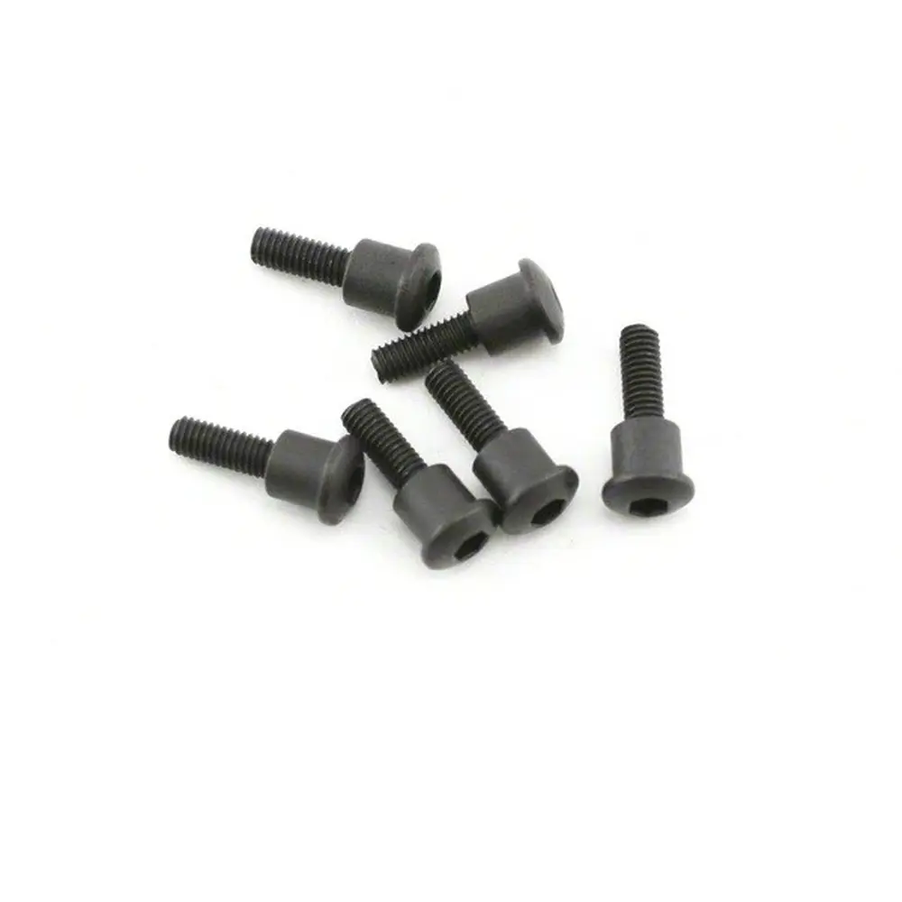 6 Vis BTR tête bombée épaulée 3x12mm - Traxxas 3642X