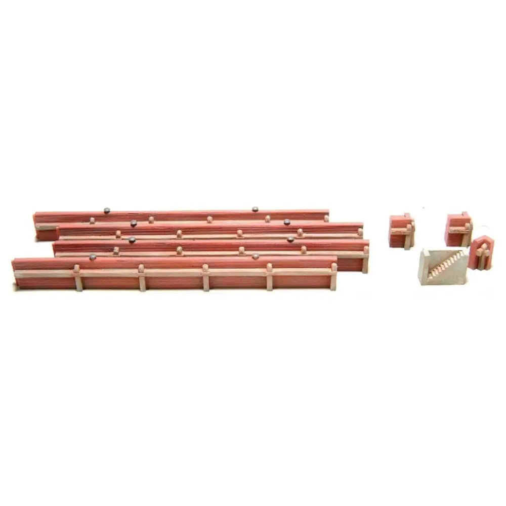 Parapet de quai en brique - Artitec 14.101 - N 1/160