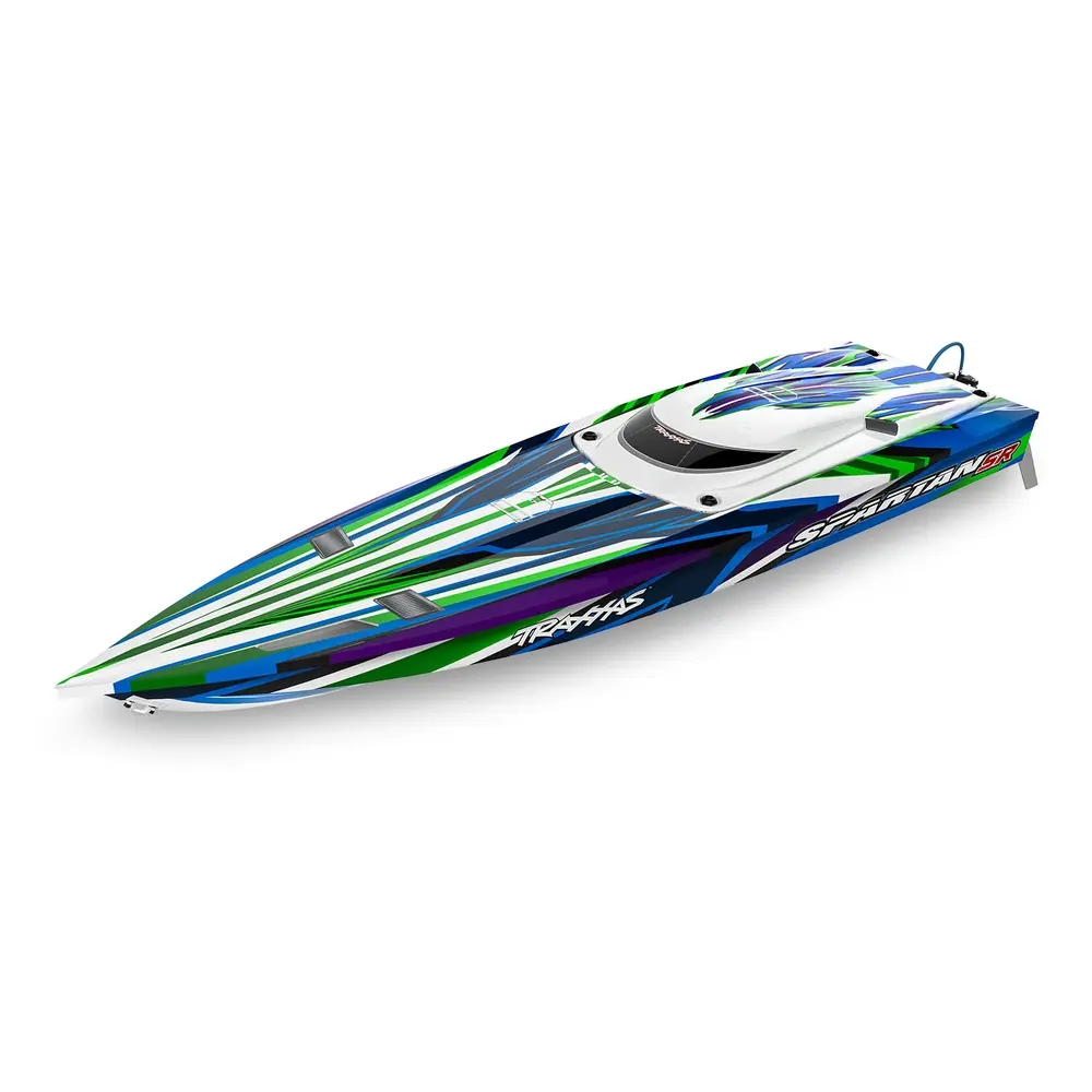 Offshore Spartan SR VXL 6S Rouge RTR - Traxxas 103076-4-GRN