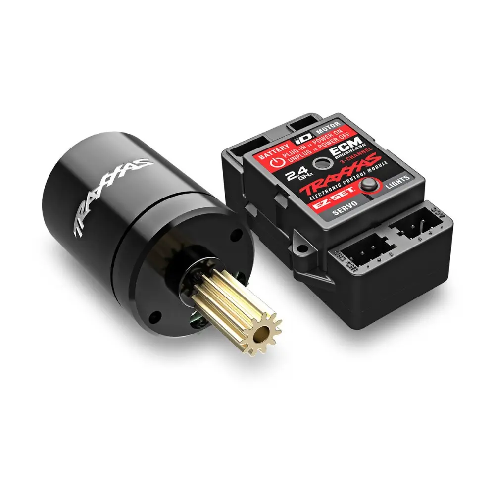 Combo brushless 3350kv pour TRX-4M 1/18 - Traxxas 6250