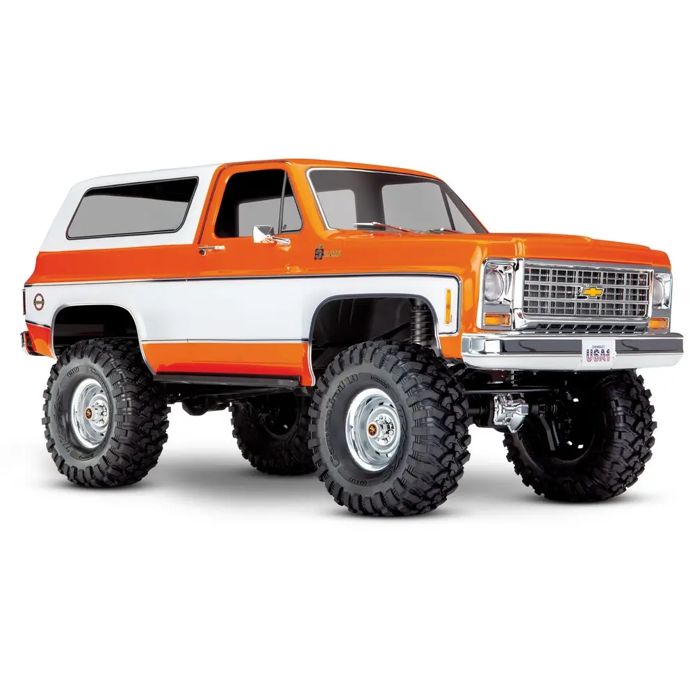 TRX-4 Chevrolet Blazer 1979 Clipless RTR - Traxxas 82276-4-ORNG - 1/10