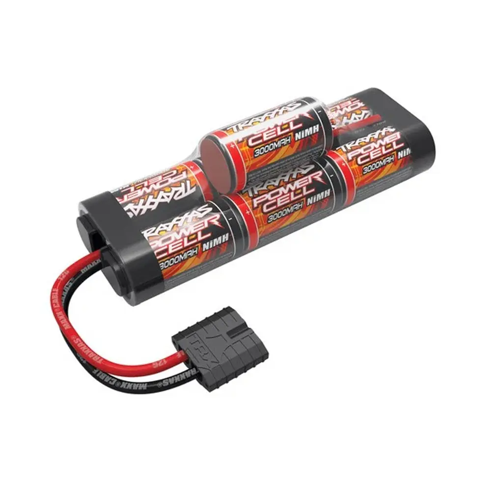 Batterie NiMH à bosse 3000 mAh 8,4 V 7 cellules, Power Cell - Traxxas 2926X