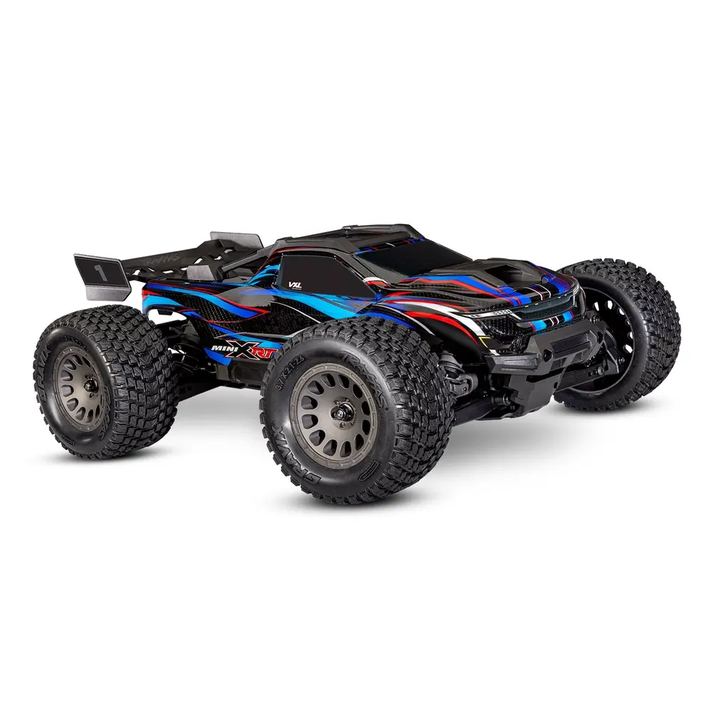 Mini XRT VXL RTR (Accu/Chargeur) - Traxxas 108076-1-BLUE - 1/10