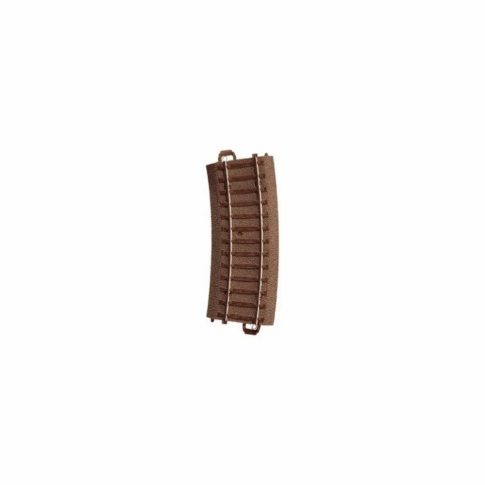 Rail courbe R1 360 mm 15° code 83 voie C - Trix 62115 - HO 1/87 - 2R