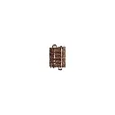 Rail courbe R1 7,5° Trix 62107 - Rayon 360 mm - HO : 1/87 - Code 83 - Voie C