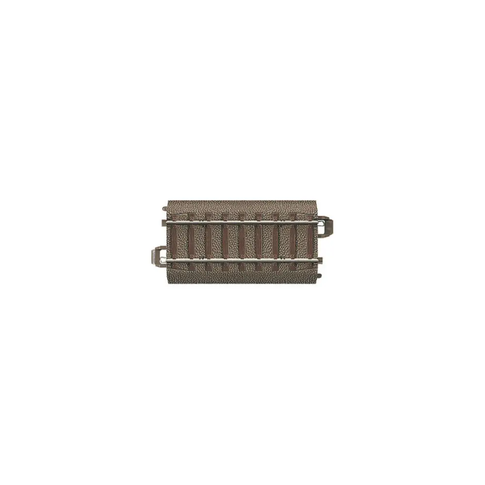 Rail droit bord amovible pour aiguillage long droit 70,8 mm code 83 voie C - Trix 62071 - HO 1/87 - 2R