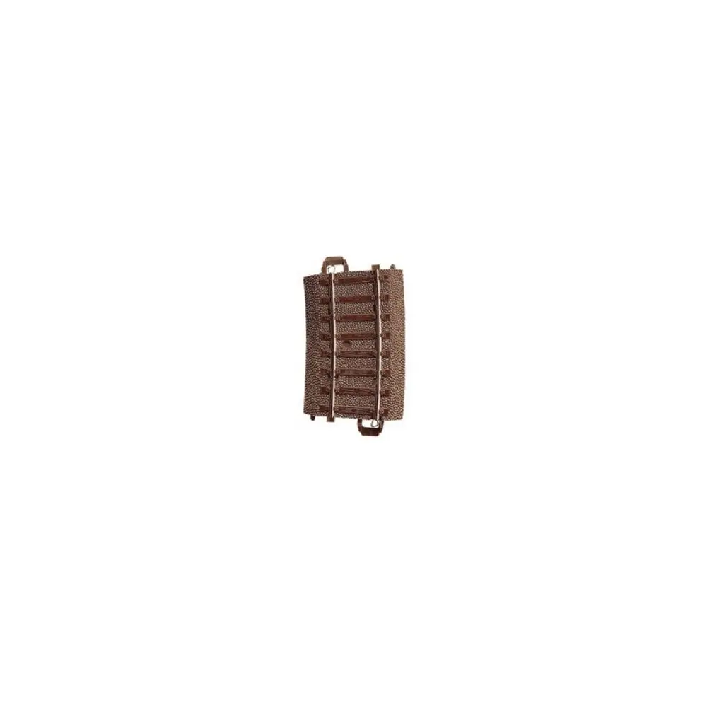 Rail courbe R2 437,5 mm 7,5° code 83 voie C - Trix 62207 - HO 1/87 - 2R