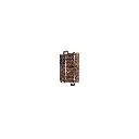 Rail courbe R2 7,5° Trix 62207 - Rayon 437,5 mm - HO : 1/87 - Code 83 - Voie C