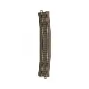 Rail courbe R9 12,1° Trix 62912 - Rayon 1114,6 mm - HO : 1/87 - Code 83 - Voie C