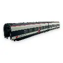 Coffret de 2 voitures complémentaires - RABe 501 Giruno - Trix 23282 - HO 1/87 - CFF