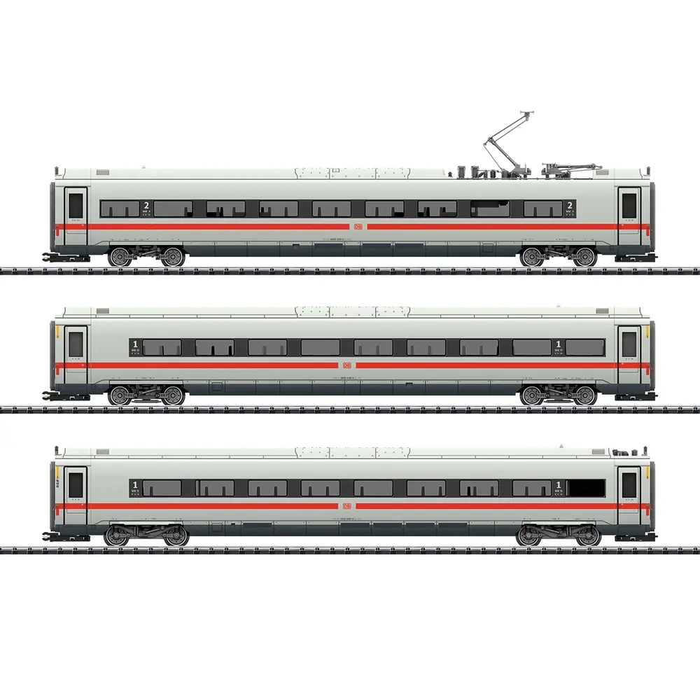 Coffret de 3 voitures complémentaires ICE 4 - Trix 23976 - HO 1/87