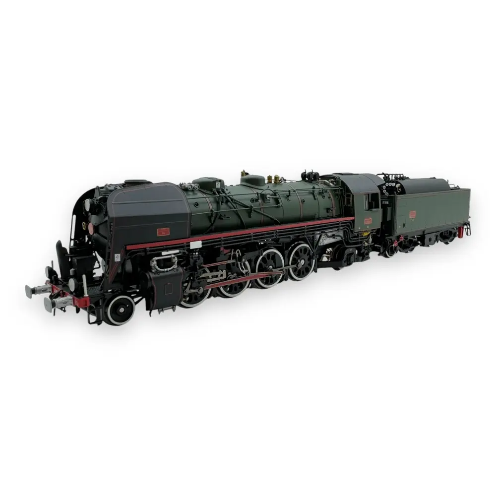 Locomotive à vapeur 141.R.1244 - Trix 25141 - HO 1/87 - SNCF - Ep VI - Digital sound fumigène - 2R